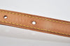 Authentic Louis Vuitton Leather Shoulder Strap For Bucket PM 27.6" Beige 6468I