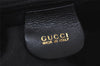 Authentic GUCCI Bamboo 2Way Shoulder Hand Bag Nylon Leather Black 6468J