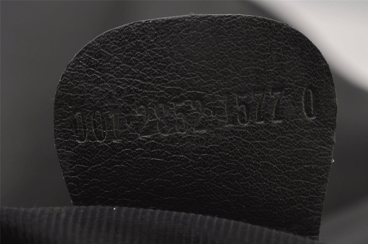 Authentic GUCCI Bamboo 2Way Shoulder Hand Bag Nylon Leather Black 6468J