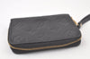 Authentic Louis Vuitton Monogram Empreinte Zippy Coin Purse M60574 Black 6468K