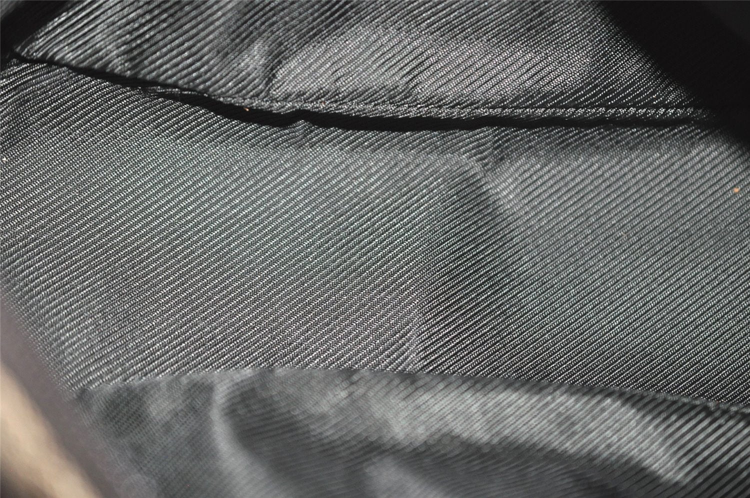 Authentic GUCCI Vintage Hand Bag Pouch Purse GG Canvas Leather 07198 Brown 6469J