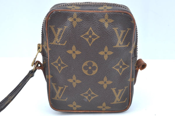 Auth Louis Vuitton Monogram Mini Poche Danube Shoulder Bag M45268 Junk 6470H