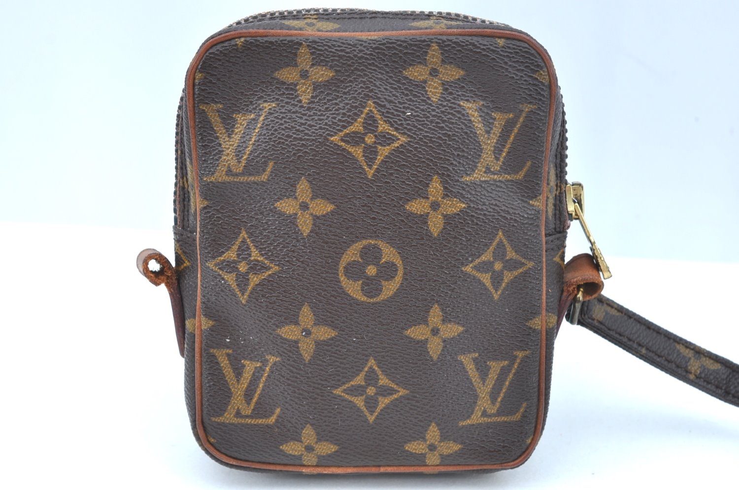 Auth Louis Vuitton Monogram Mini Poche Danube Shoulder Bag M45268 Junk 6470H