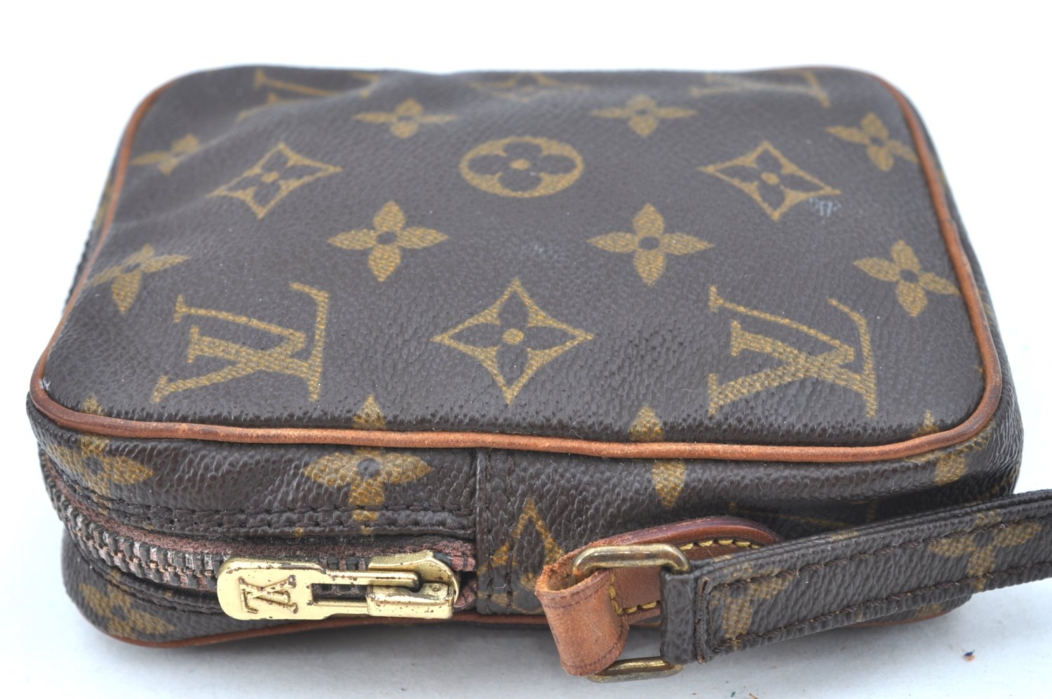 Auth Louis Vuitton Monogram Mini Poche Danube Shoulder Bag M45268 Junk 6470H