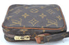 Auth Louis Vuitton Monogram Mini Poche Danube Shoulder Bag M45268 Junk 6470H