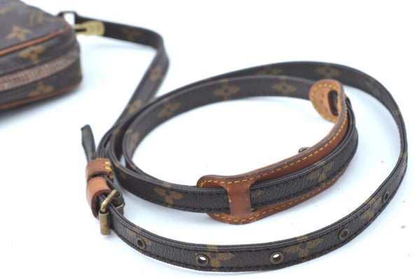 Auth Louis Vuitton Monogram Mini Poche Danube Shoulder Bag M45268 Junk 6470H