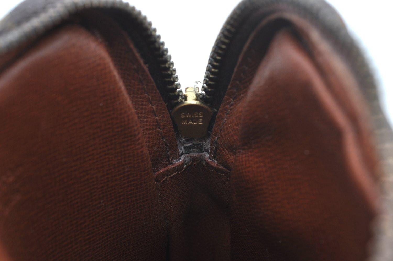 Auth Louis Vuitton Monogram Mini Poche Danube Shoulder Bag M45268 Junk 6470H