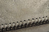 Authentic Stella McCartney Falabella Mini Shoulder Bag Leather Yellow Gold 6471J