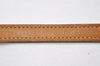 Authentic Louis Vuitton Leather Shoulder Strap For Bucket PM 27.6" Beige 6472I