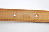 Authentic Louis Vuitton Leather Shoulder Strap For Bucket PM 27.6" Beige 6472I