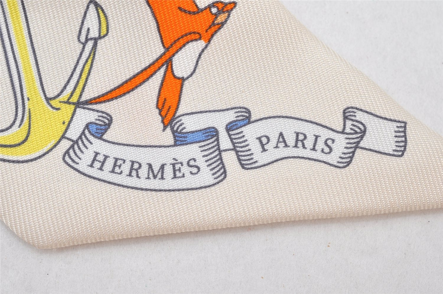 Authentic HERMES Twilly Scarf 