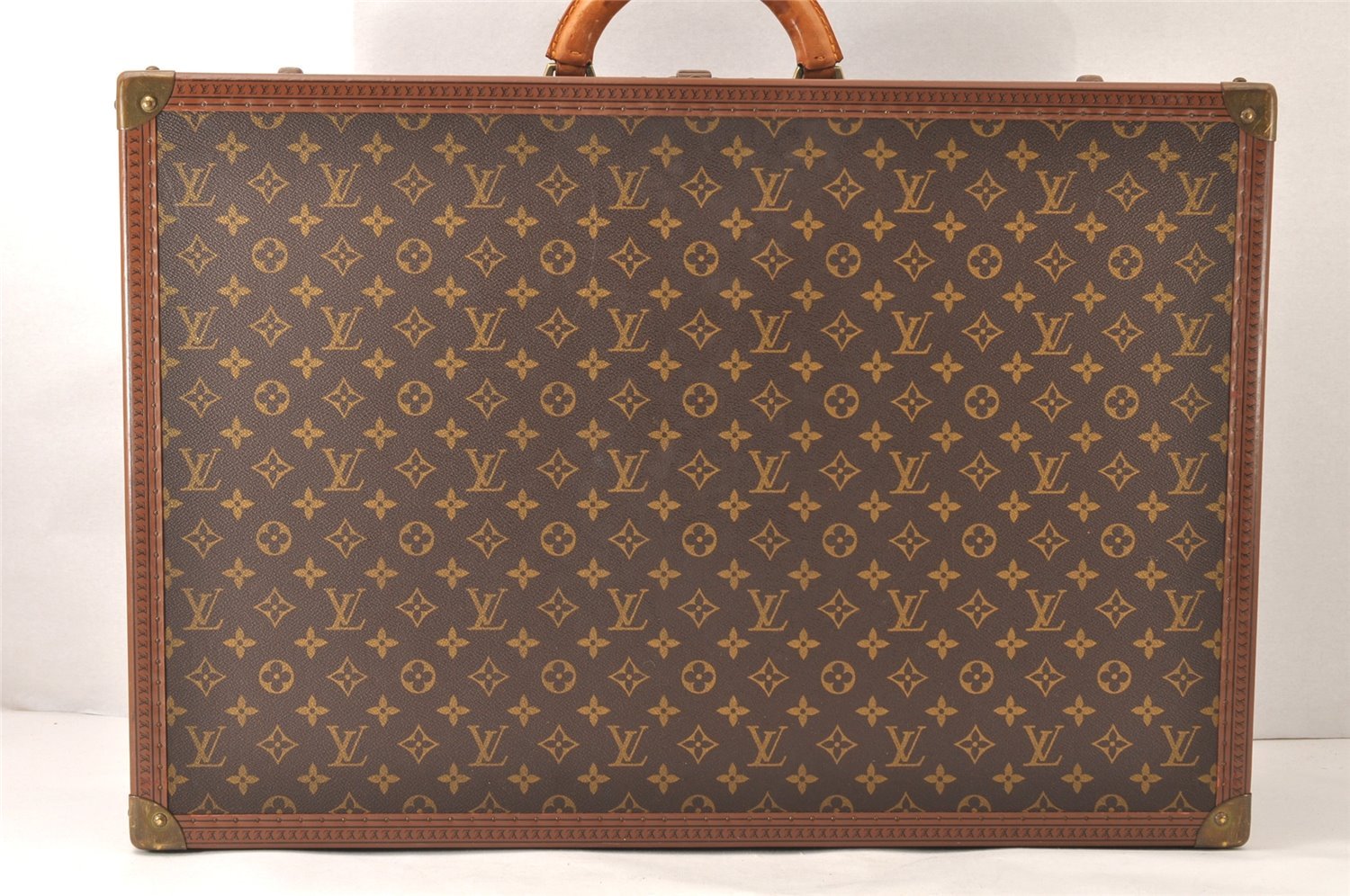 Authentic Louis Vuitton Monogram Bisten 65 Travel Trunk Case M21325 LV 6473K