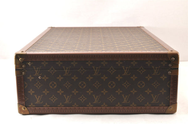 Authentic Louis Vuitton Monogram Bisten 65 Travel Trunk Case M21325 LV 6473K