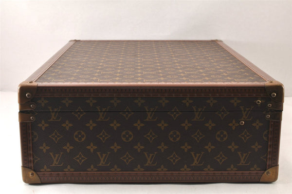 Authentic Louis Vuitton Monogram Bisten 65 Travel Trunk Case M21325 LV 6473K