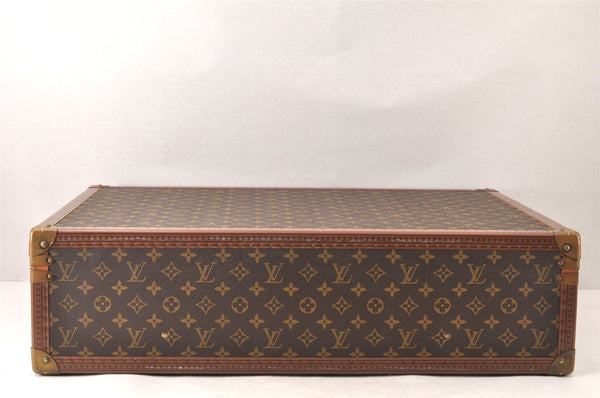 Authentic Louis Vuitton Monogram Bisten 65 Travel Trunk Case M21325 LV 6473K