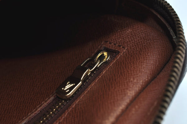 Auth Louis Vuitton Monogram Marly Dragonne GM M51825 Clutch Hand Bag Junk 6476G