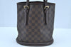 Authentic Louis Vuitton Damier Marais Bucket Shoulder Tote Bag N42240 LV 6477G