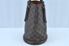 Authentic Louis Vuitton Damier Marais Bucket Shoulder Tote Bag N42240 LV 6477G