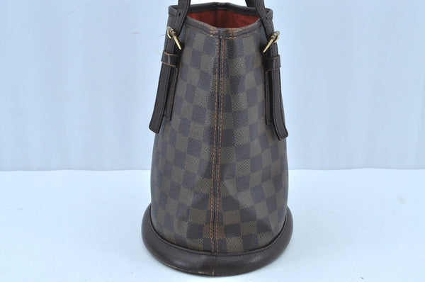 Authentic Louis Vuitton Damier Marais Bucket Shoulder Tote Bag N42240 LV 6477G