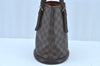 Authentic Louis Vuitton Damier Marais Bucket Shoulder Tote Bag N42240 LV 6477G