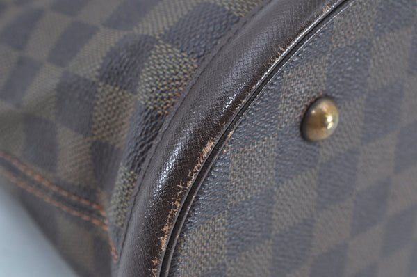 Authentic Louis Vuitton Damier Marais Bucket Shoulder Tote Bag N42240 LV 6477G