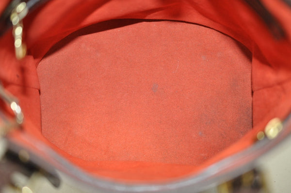 Authentic Louis Vuitton Damier Marais Bucket Shoulder Tote Bag N42240 LV 6477G