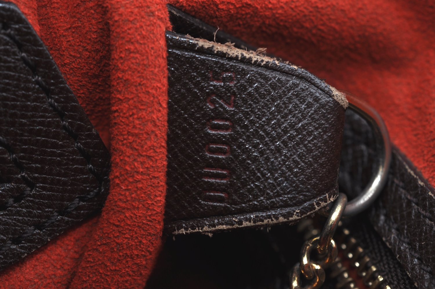 Authentic Louis Vuitton Damier Marais Bucket Shoulder Tote Bag N42240 LV 6477G