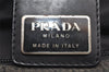 Authentic PRADA Vintage Nylon Tessuto Shoulder Cross Body Bag Purse Black 6478I