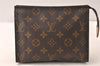 Auth Louis Vuitton Monogram Poche Toilette 19 M47544 Cosmetics Pouch Junk 6478K