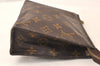 Auth Louis Vuitton Monogram Poche Toilette 19 M47544 Cosmetics Pouch Junk 6478K