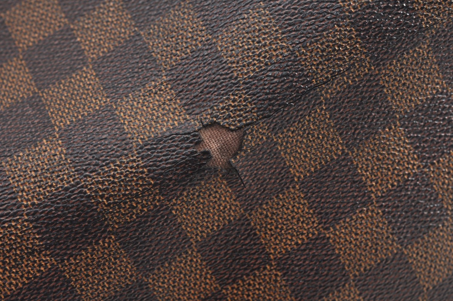 Authentic Louis Vuitton Damier Brooklyn PM Shoulder Cross Bag N51210 LV 6480G