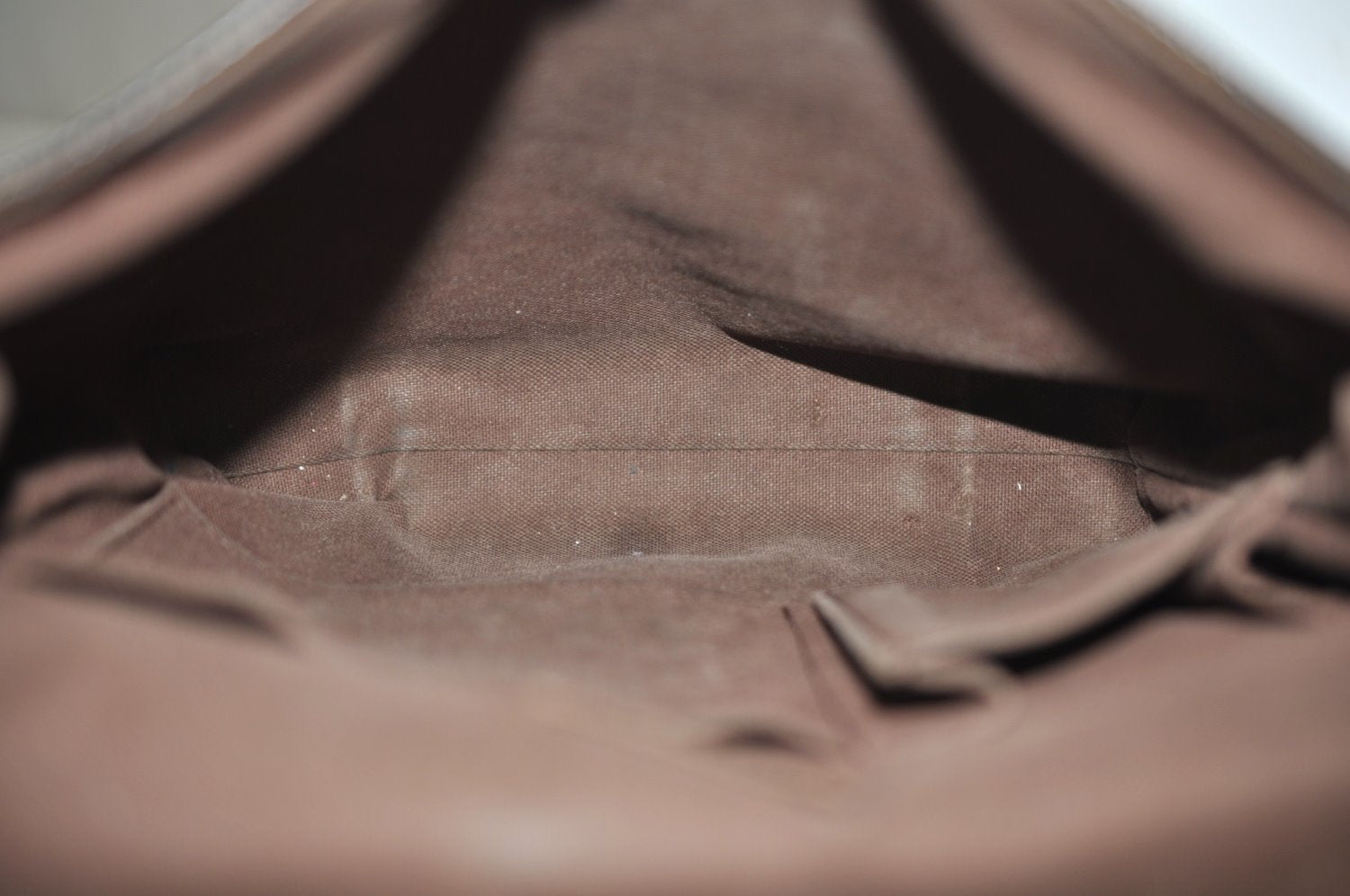 Authentic Louis Vuitton Damier Brooklyn PM Shoulder Cross Bag N51210 LV 6480G