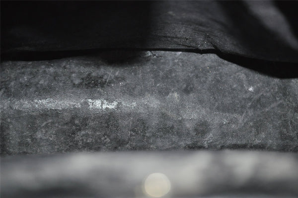 Authentic GUCCI Vintage 2Way Hand Bag Leather Black Junk 6480I