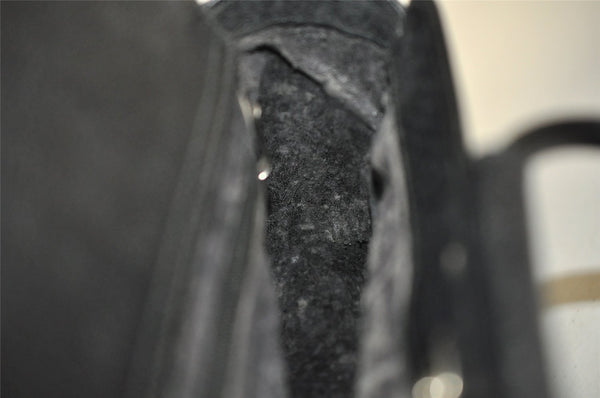 Authentic GUCCI Vintage 2Way Hand Bag Leather Black Junk 6480I