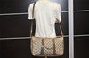 Authentic GUCCI Web Sherry Line 2Way Tote Bag GG PVC Leather Brown 6480K