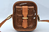 Authentic Louis Vuitton Vernis Christie PM Shoulder Cross Bag M91111 Brown 6481M