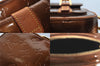 Authentic Louis Vuitton Vernis Christie PM Shoulder Cross Bag M91111 Brown 6481M