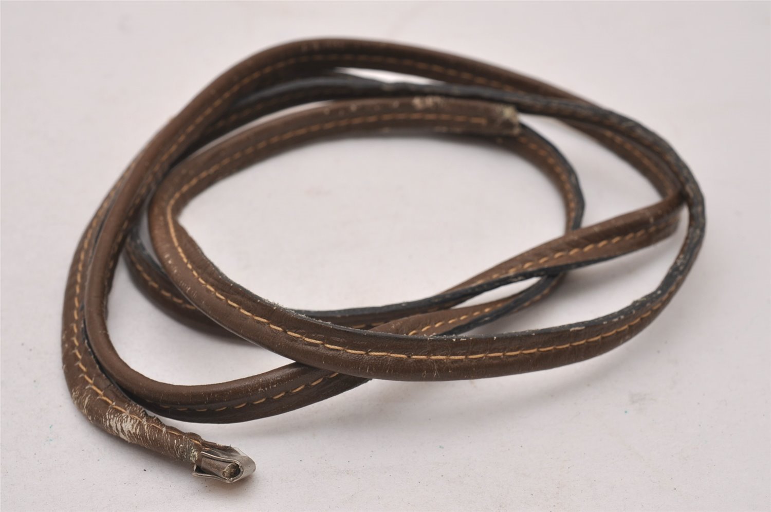 Authentic GUCCI Shoulder Cross Body Bag Purse GG PVC Leather Brown Junk 6482I