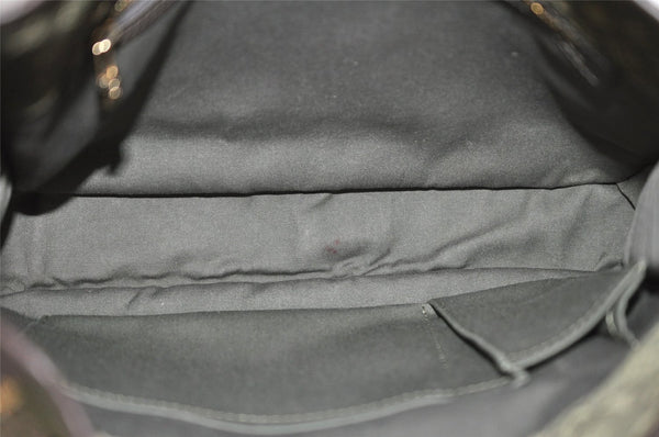 Authentic Louis Vuitton Monogram Mini Besace Mary Kate Shoulder Bag Green 6483I