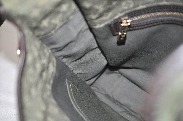 Authentic Louis Vuitton Monogram Mini Besace Mary Kate Shoulder Bag Green 6483I