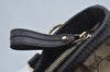 Authentic GUCCI Sukey Shoulder Tote Bag GG Canvas Leather 296835 Brown 6487I