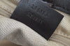 Authentic GUCCI Sukey Shoulder Tote Bag GG Canvas Leather 296835 Brown 6487I