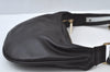 Authentic GUCCI Sherry Line Shoulder Bag Purse Leather 0014186 Brown 6488J