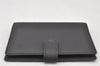 Authentic Louis Vuitton Taiga Agenda PM Notebook Cover Black R20426 LV 6490K