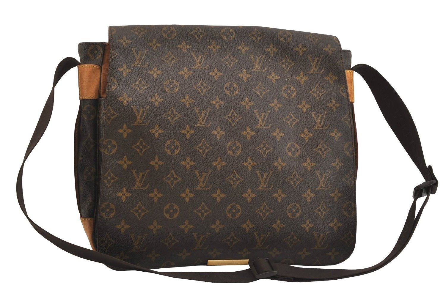 Authentic Louis Vuitton Monogram Abbesses Shoulder Bag M45257 LV 6491J