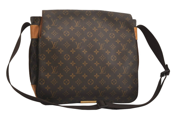 Authentic Louis Vuitton Monogram Abbesses Shoulder Bag M45257 LV 6491J
