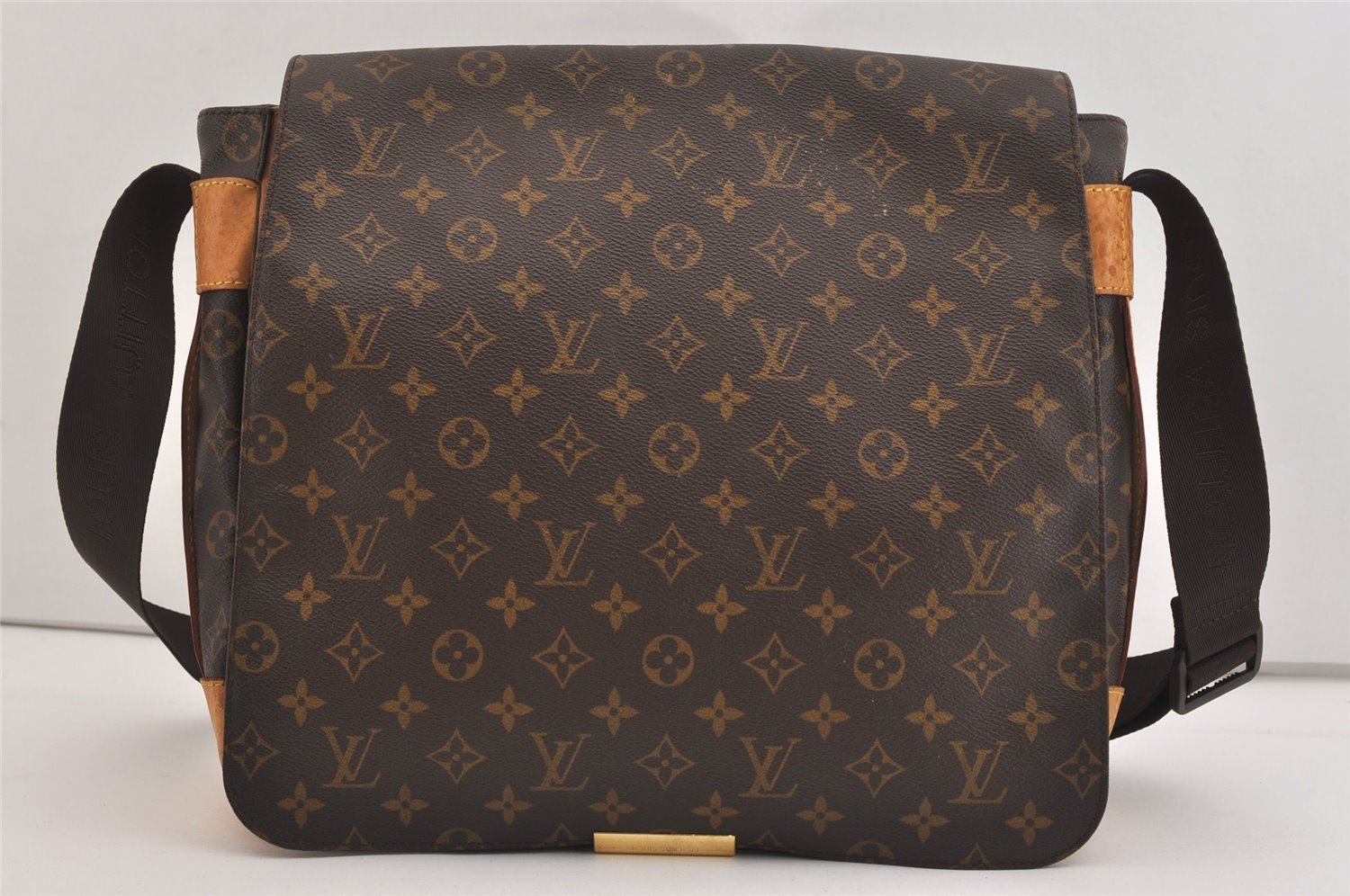 Authentic Louis Vuitton Monogram Abbesses Shoulder Bag M45257 LV 6491J