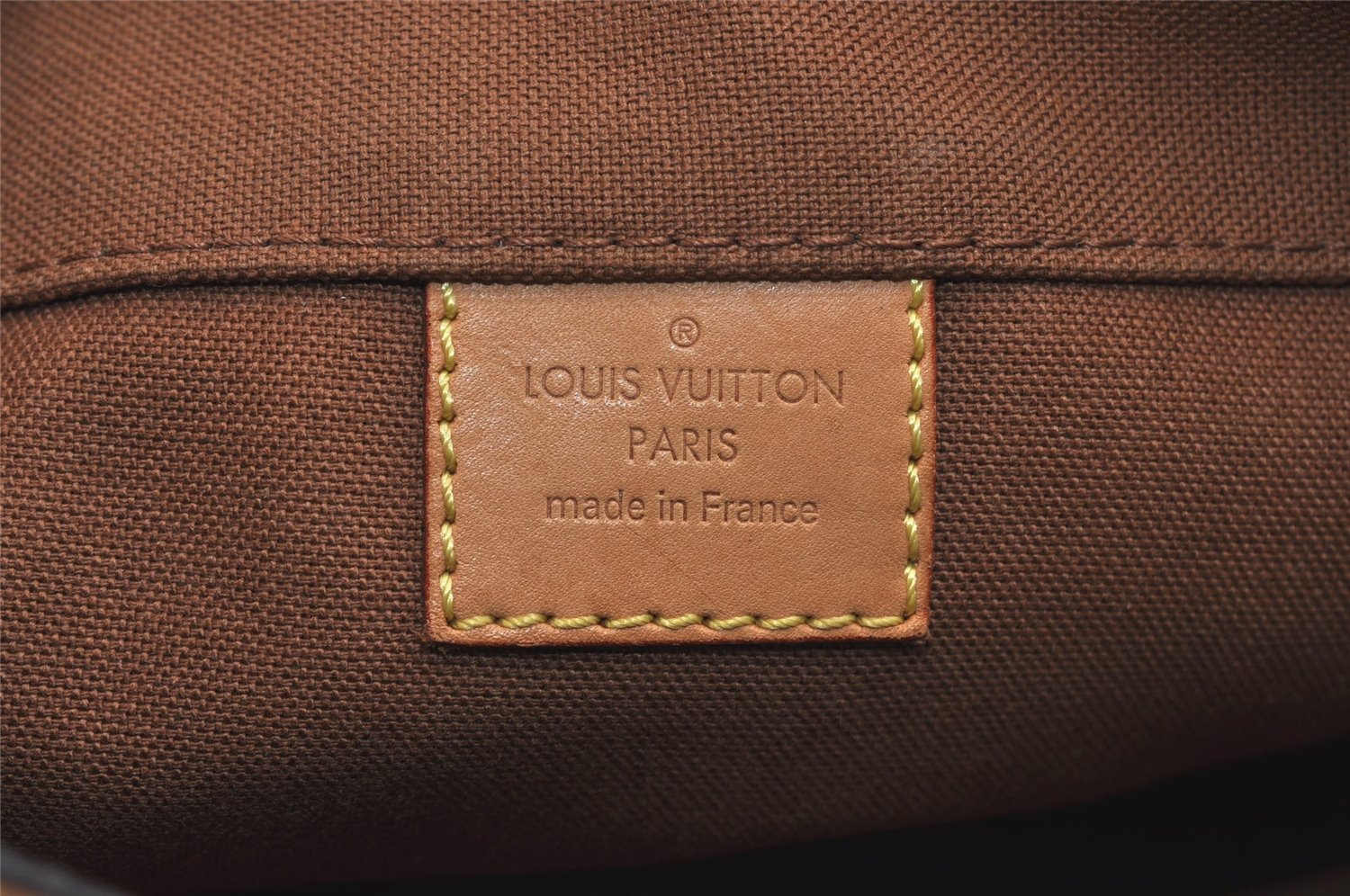 Authentic Louis Vuitton Monogram Abbesses Shoulder Bag M45257 LV 6491J