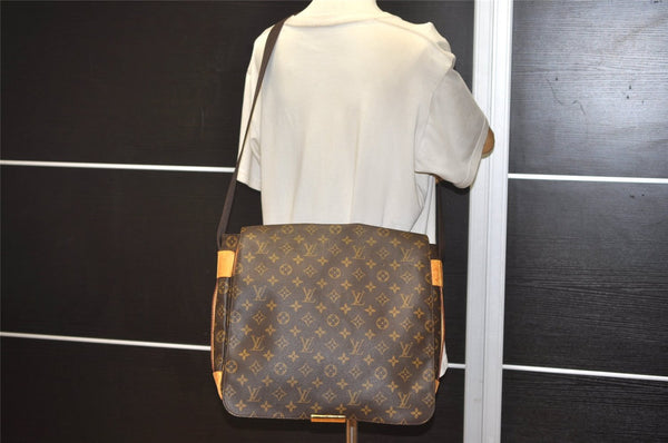 Authentic Louis Vuitton Monogram Abbesses Shoulder Bag M45257 LV 6491J