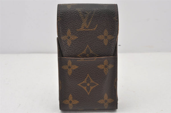 Authentic Louis Vuitton Monogram Etui Cigarette Case M63024 LV 6491K